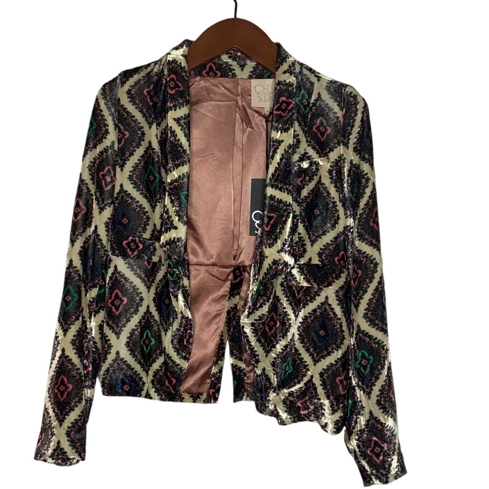 Chaser Geometric Multicolor Blazer